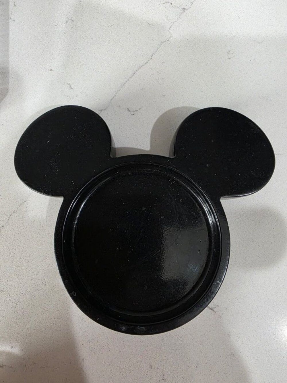 Disney Mickey Mouse Black Trinket Dish Catchall Tray Home Decor